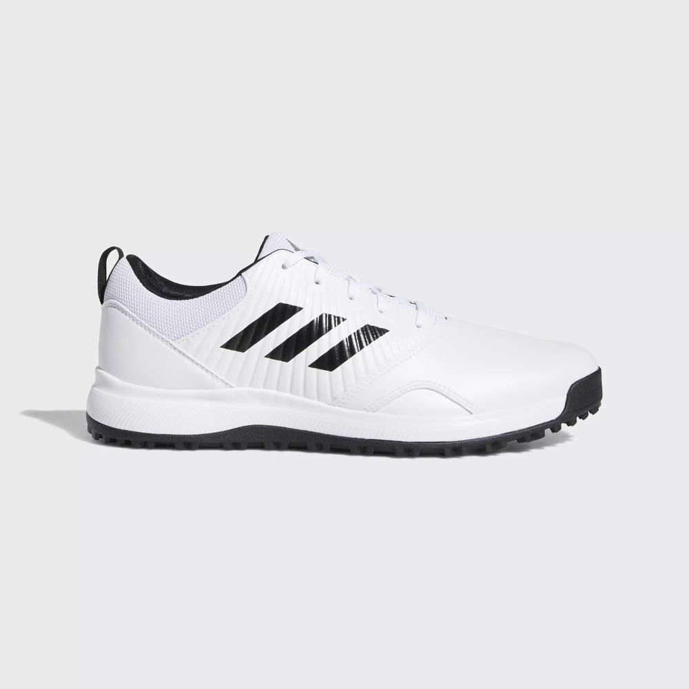 Adidas CP Traxion Spikeless Tenis De Golf Blancos Para Hombre (MX-31875)